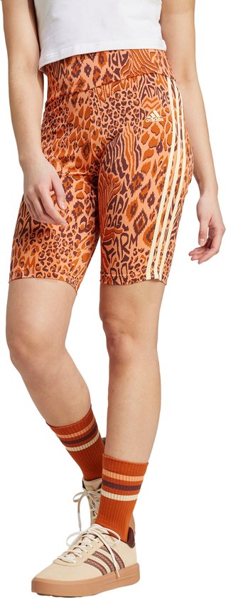 adidas Sportswear adidas x FARM Rio Bike Short - Dames - Oranje- XS