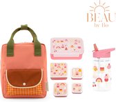BEAU by Bo Sticky Lemon rugzak small + A Little Lovely Company back to school set IJsjes