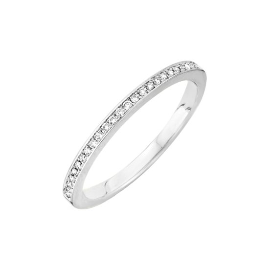 Blush Diamonds Dames Ring Goud - Witgoud - 16.50 mm / maat 52