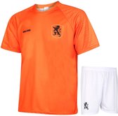 Nederlands Elftal Voetbaltenue Thuis - EK 2024 - Oranje - Voetbaltenue Kinderen - Shirt en Broekje - Jongens en Meisjes - Volwassenen - Heren en Dames-92