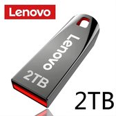 Lenovo 2TB USB - Flash Drive 3.0 - Externe Harde Schijf - Externe Geheugen USB - Laptop - Sleutelhanger USB - U-schijf - 2TB -