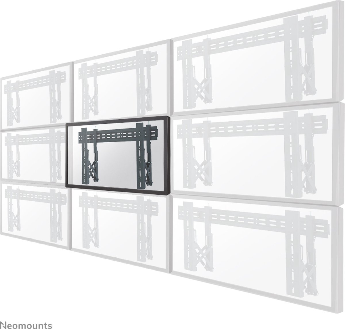 Neomounts by Newstar LED-VW1000BLACK videowall steun - t/m 75" - Zwart