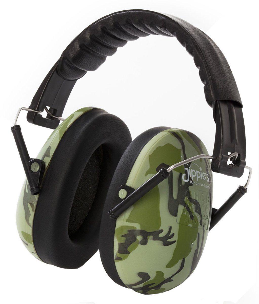 Jippie's Gehoorbeschermer voor kinderen – Camouflage - 5 tot 16 jaar - concentratie - geluid dempen – foto 5