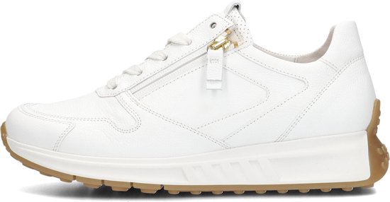 Gabor 428.1 Lage sneakers - Leren Sneaker - Dames - Wit - Maat 44