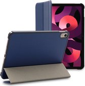 ebestStar - Hoes voor iPad 10.9 (2022) Apple, Slanke Design PU Lederen Etui, Automatische Slaap/Wake, SmartCase hoesje, Donkerblauw