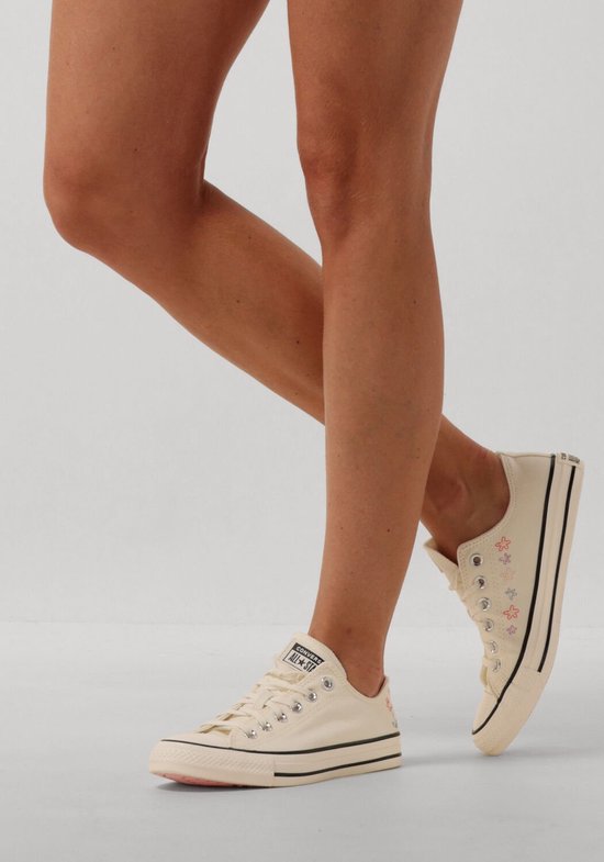 Converse Chuck Taylor All Star1 Lage sneakers - Dames - Wit