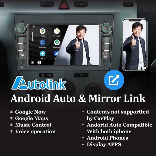 OTTOCAST Carplay-draadloze adapter voor iPhone, Wireless CarPlay dongle automatische verbinding draadloze carplay compatibel met bekabelde carplay-functie in de auto (bouwjaar: 2016-2022