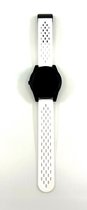 Universele horlogeband wit 22mm magnetische clipsluiting ook geschikt voor Samsung Galaxy watch3, Garmin forerunner, Huawei watch 4