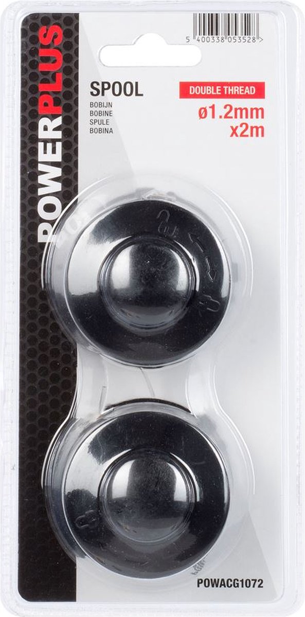 Powerplus POWACG1072 Bobijn - Spoel voor grastimmer en bosmaaier - #2 pow605/63704t/6011p/xg6211tb van Merkloos	 — afbeelding 3