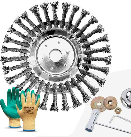 Foto: Batavia onkruidborstel 12v fixxbrush accu onkruidborstel zonder accu en oplader