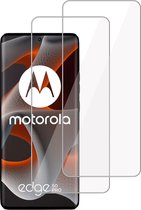 2x Screenprotector geschikt voor Motorola Edge 50 Pro Screenprotector – Gehard Glas - Proteqt+