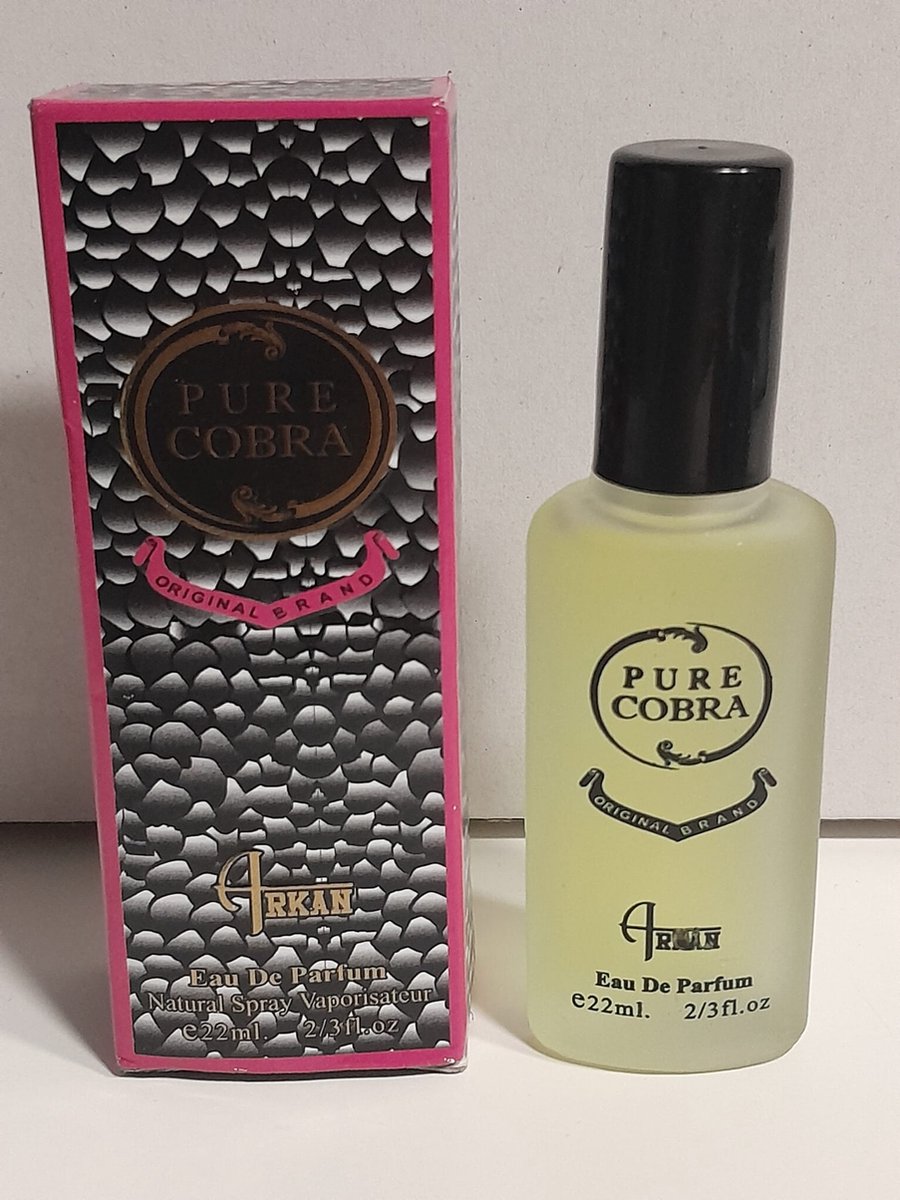 Goedkoopste Arkan Pure Cobra Original Brand miniparfum voor dames eau de parfum 22 ml