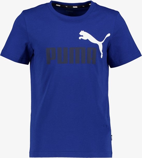 PUMA ESS+ 2 Col Logo Tee B FALSE T-shirt - Cobalt Glaze