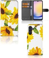 Hoesje geschikt voor Geschikt voor Samsung Galaxy A25 Zonnebloemen