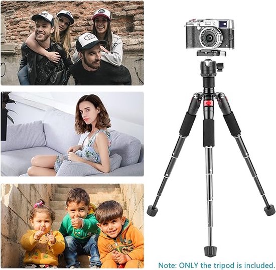 camera statief - camerastatief van aluminium, draagbaar, verbeterd ...