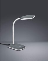 bureaulamp, acryl, 3,5 W, geïntegreerd, titaniumkleurig, 25 x 11 x 36 cm [Energieklasse F]
