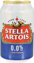 STELLA ARTOIS PILS 0° BLIK 33CL - 4X6