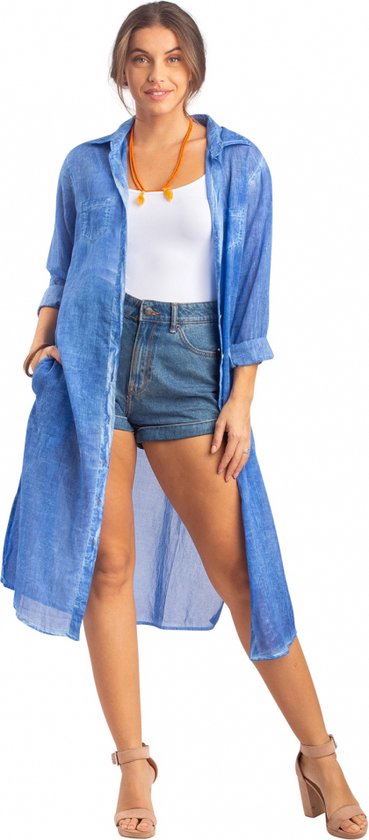 Katoenen blousejurk hotsell