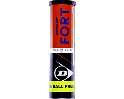 Dunlop Fort Max TP : 4 Gele Tennisballen