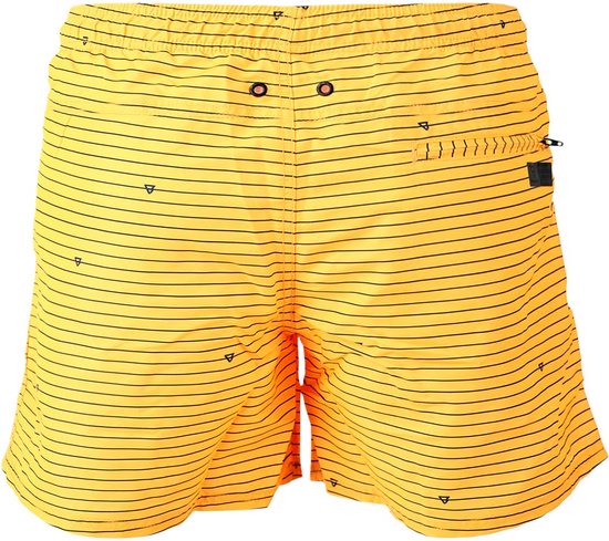 Brunotti CrunECO-Stripe Heren Zwemshort | Oranje