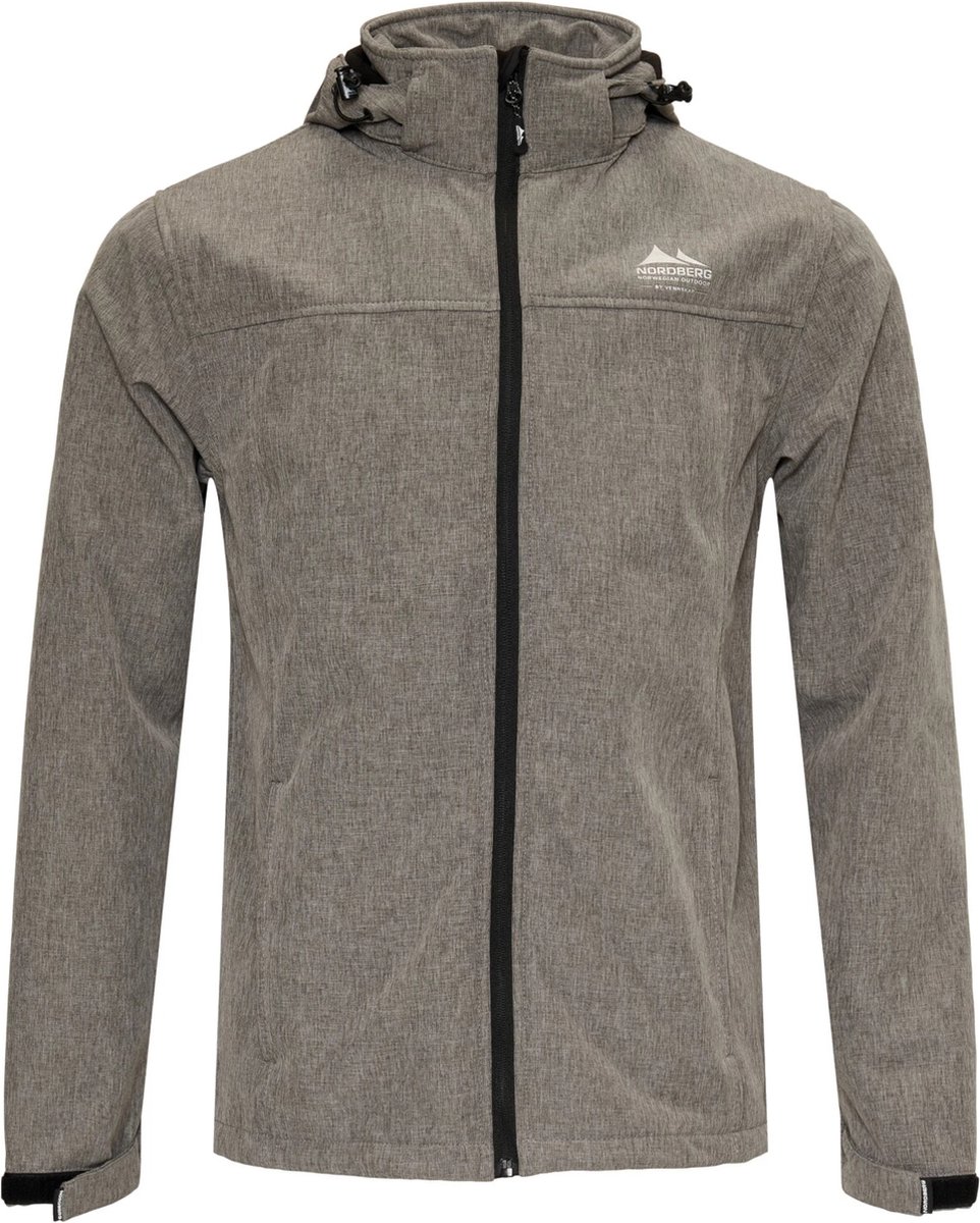 Nordberg Kjeld Heren Softshell Ms00301-ge Kleur Grijs