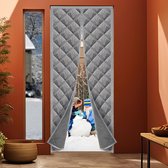 Magnetisch Thermisch Deurgordijn 90 X 210 Cm, Thermisch Beschermingsgordijn Winter, Isolerend Beschermingspaneel Isolatie Thermisch Gordijn, Verduisteringsgordijn, Waterdicht, Winddicht, For Voordeur