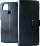 Bookcase Geschikt voor: Xiaomi Redmi 9C - Zwart - portemonnee hoesje