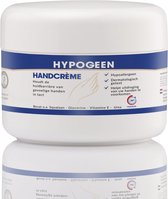 Hypogeen Handcrème - hypoallergeen - PH-neutraal - tegen ruwe & schilferige handen - dagelijkse verzorging van droge & gevoelige handen - intensief voedende & zachte werking - met squalaan - pot 200ml