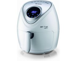 Ariete 4616/03 Enkel 3,5 l Vrijstaand 1300 W Heteluchtfriteuse Zilver, Wit