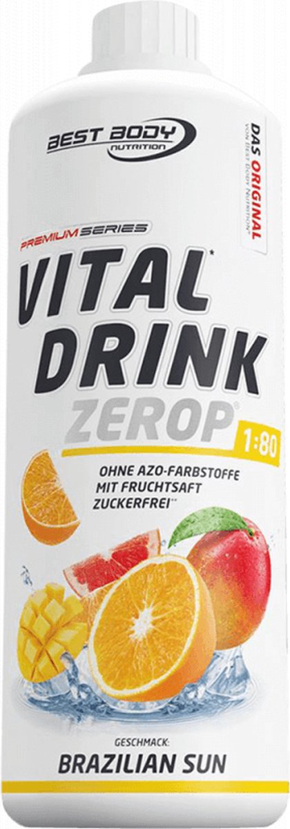 Goedkoopste Low Carb Vital Drink 1000ml Brazilian Sun