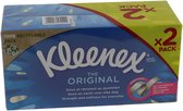 Duobox original de mouchoirs Kleenex - paquet économique de 3 x 160 pièces