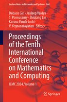Lecture Notes in Networks and Systems- Proceedings of the Tenth International Conference on Mathematics and Computing