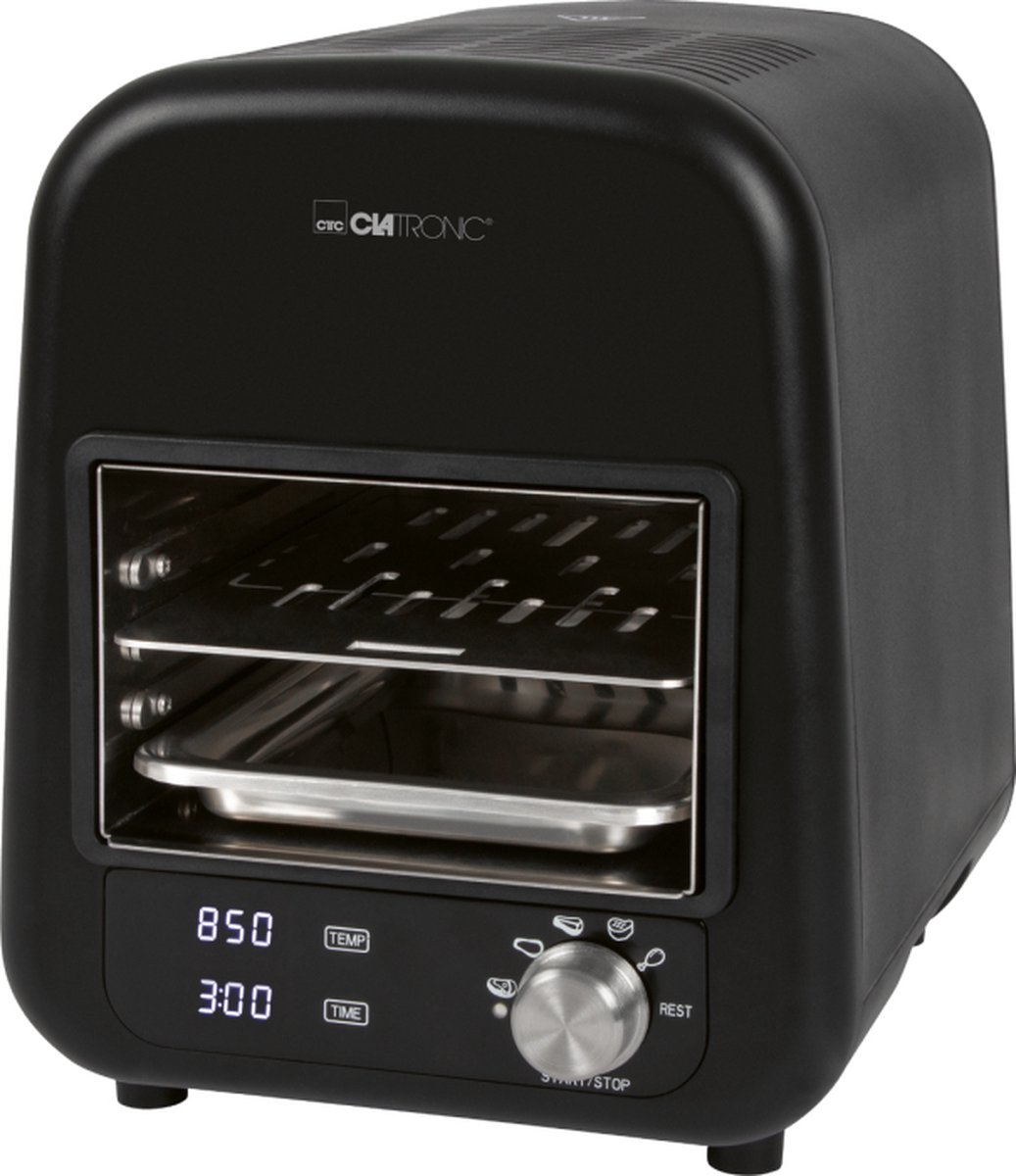 Clatronic EBG 3760 Grill Uitvoering (BBQ): Elektrisch Zwart