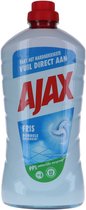 Ajax Allesreiniger Fris- 2 x 1000 ml voordeelverpakking