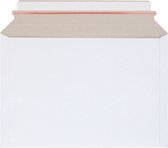 100x Envelop karton 380 x 260 mm met plak- en tearstrip - Met plakstrip - Enveloppendoos