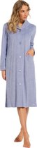 Robe de chambre Pastunette boutonnée pour femme - bleu clair - 70241-128-6/506 - taille L
