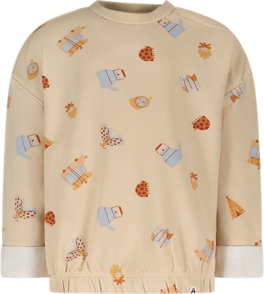 The New Chapter D403-0341 Unisex Trui - Cosy camp AOP - Maat 86