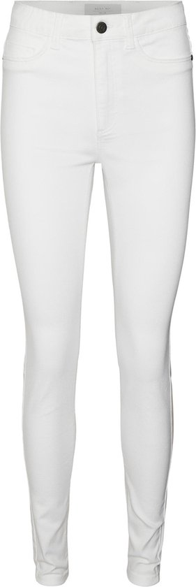 Noisy may Jeans Nmcallie Hw Skinny Jeans Bw S 27015706 Bright White Dames Maat - W27 X L30