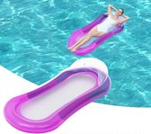 Waterdrijvende Opblaasbare Aqua Ligstoel - Zwembad Vlotter voor Ontspanning - Comfortabele Lounge Stoel voor Zomerplezier - Zwembad Accessoire voor Zwemmen en Relaxen