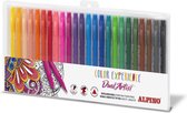 Set Viltstiften Alpino Color Experience Dual Artist 24 Onderdelen Dubbelzijdig