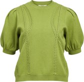 Object Trui Objulla 2/4 Knit Pullover 132 23044017 Peridot Dames Maat - XL