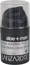 Aloe Vera Gezichtscreme - Voor Mannen - Hydraterend & Regenererend - 50ml - Dagcreme