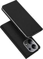 Dux Ducis - Telefoon Hoesje geschikt voor de Xiaomi Redmi Note 13 4G - Skin Pro Book Case - Zwart