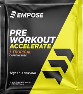 Empose Nutrition Pre-Workout - Cafeïnevrij - Tropical - Sample - 12 gram