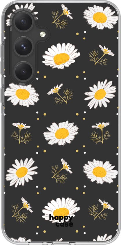 HappyCase Hoesje Leuke Bloemen Print