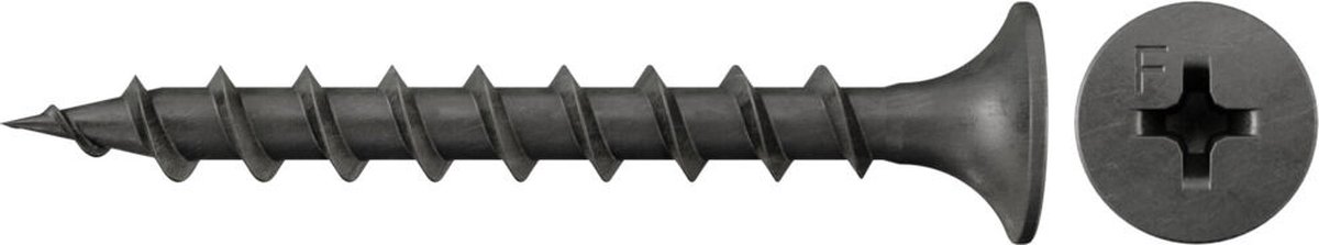 Fischer 665052 schroef/bout 45 mm 1000 stuk(s)