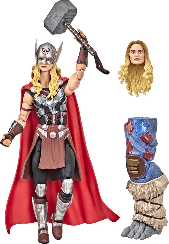Thor: Love And Thunder Marvel Legends Series Action Figure 2022 Marvel S Korg Baf 3 King Valkyrie 15 Cm