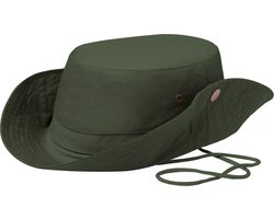 Safari hoed - Bucket hat - Vissershoedje - Zonnehoed - Dames en heren - Katoen - Groen