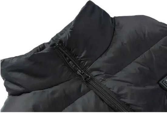 Actania Elektrische Bodywarmer - Heated Vest - Verwarmde Bodywarmer - Jas - Oplaadbaar - Maat L - Zwart - Heren Model