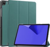 Étui adapté pour iPad 10.2 2020 Étui de Luxe avec découpe adapté pour Apple Pencil - Étui adapté pour iPad 8 Case Cover - Vert foncé